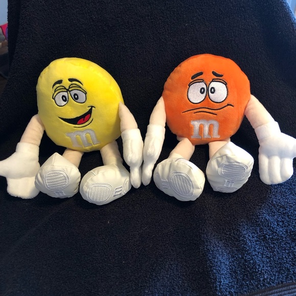 Disney Toys Disney Mm Stuffed Animals Yellow And Orange Mm Poshmark